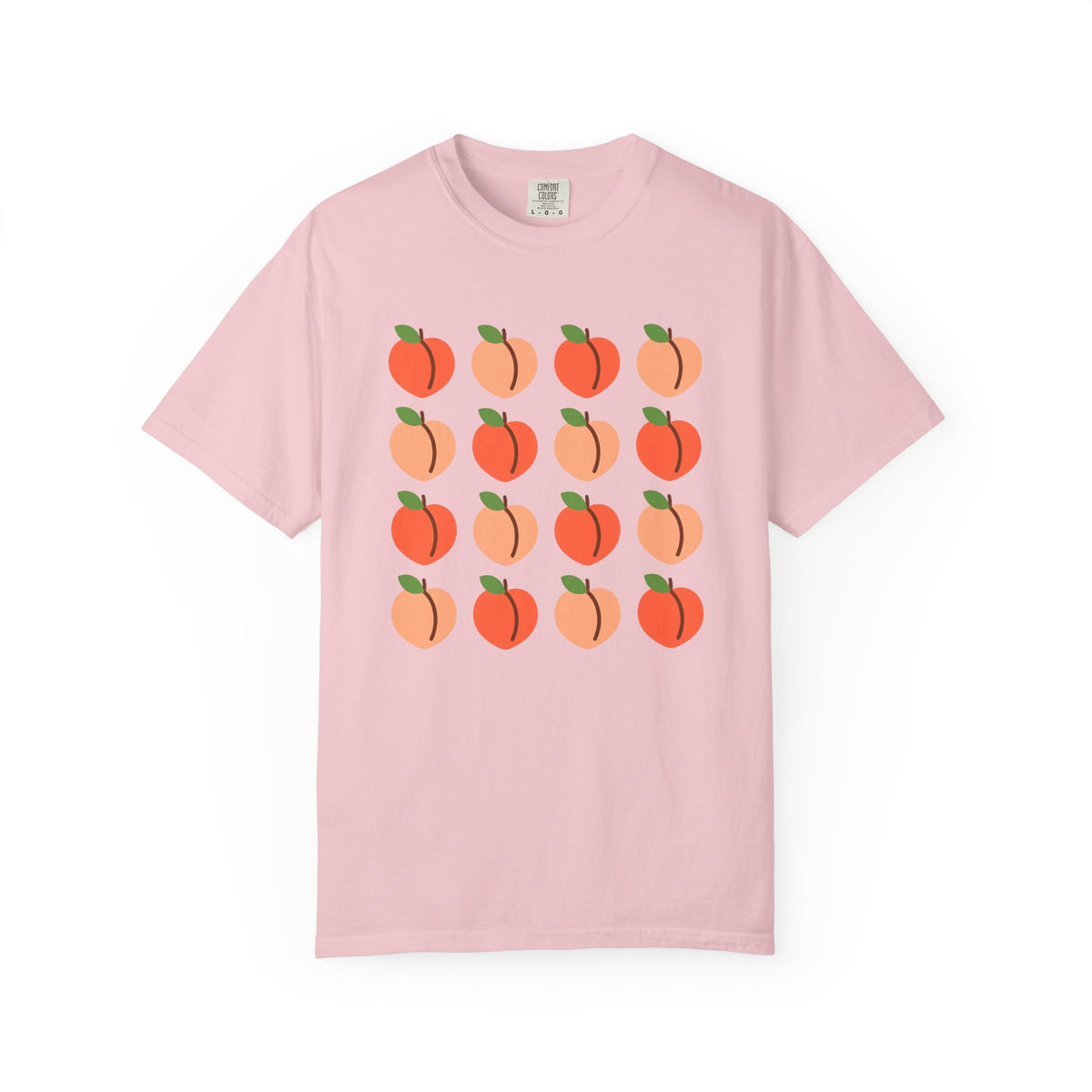 Peach Motif Shirt Cottagecore Harvest Unisex Gift Graphic Tee Peach T-Shirt