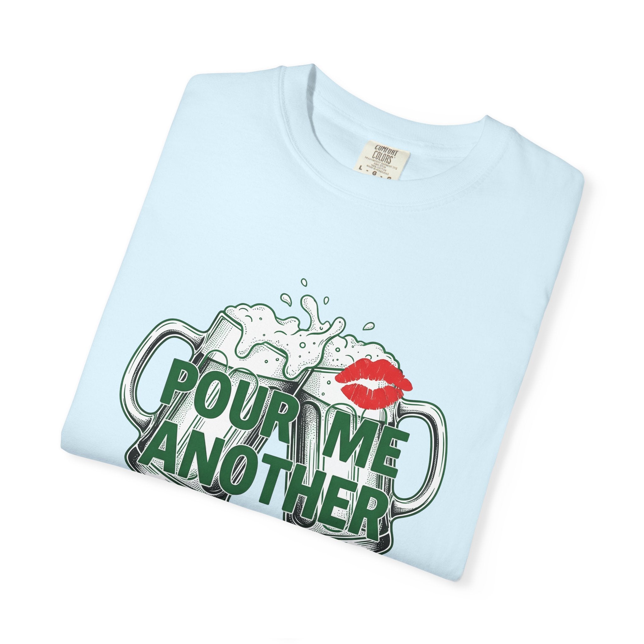 Beer Cups Shirt St Patrick's Day Liquids Gift Women Throwback Tee Pint Glass T-Shirt Shamrock Fan Vintage Tshirt Beverage Graphic Doodle