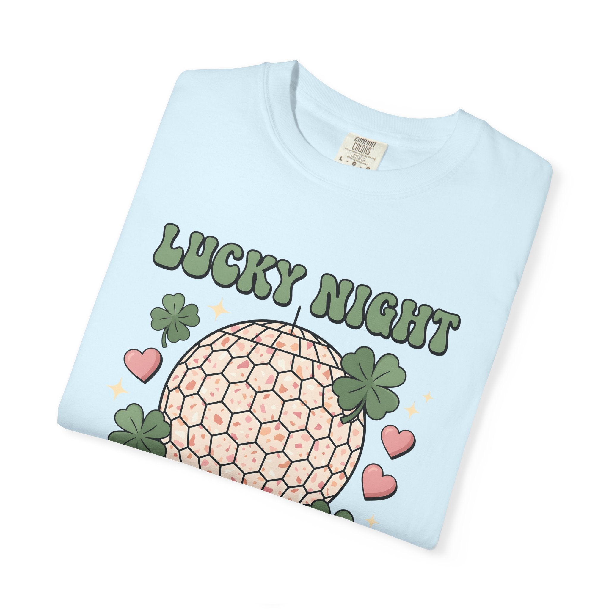 Dance Ball Shirt St Patrick's Day Event Gift Women Cartoon Tee Ballroom T-Shirt Party Fan Comic Tshirt Festival Graphic Hand Drawn Four Leaf