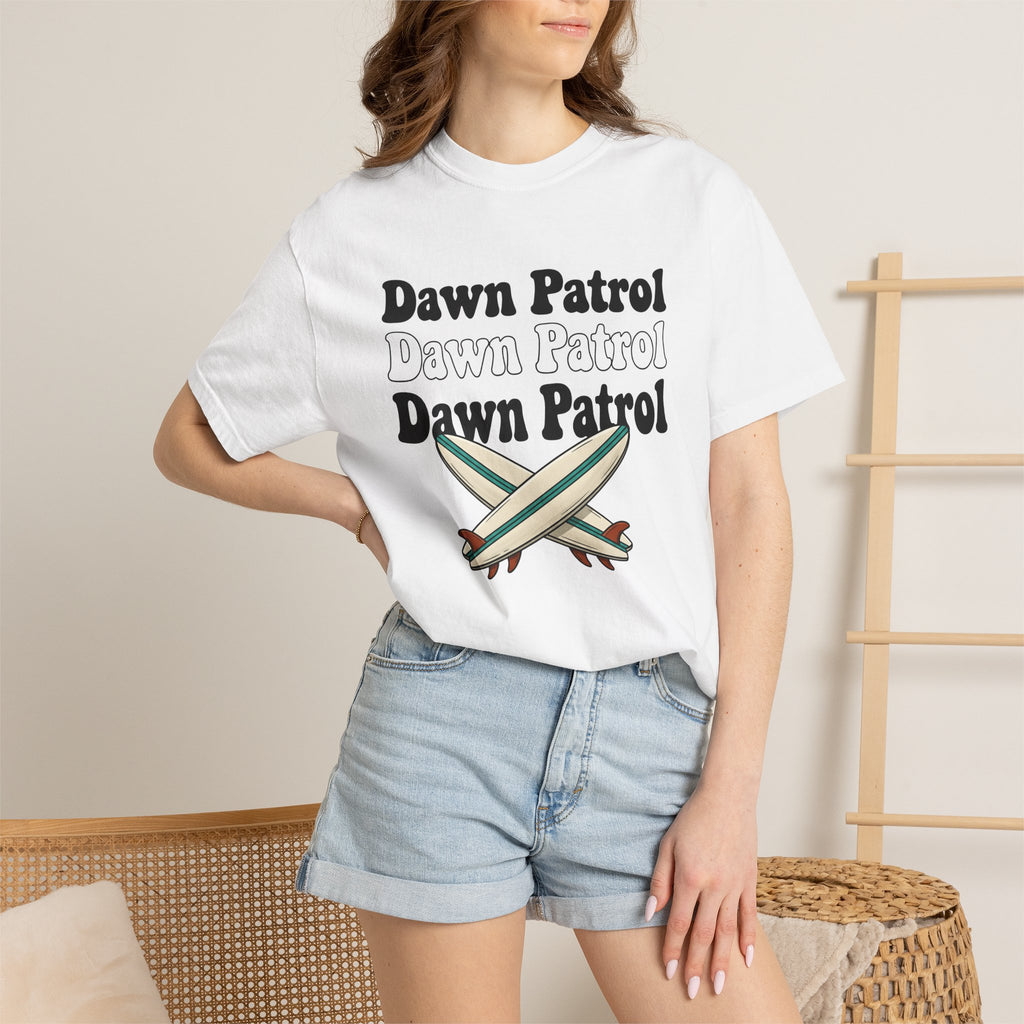 Surfboards Shirt Surfing Coast Gift Women Cartoon Tee Shortboards T-Shirt Surfer Fan Surfboard Graphics Illustration Doodle Stripes Tshirt