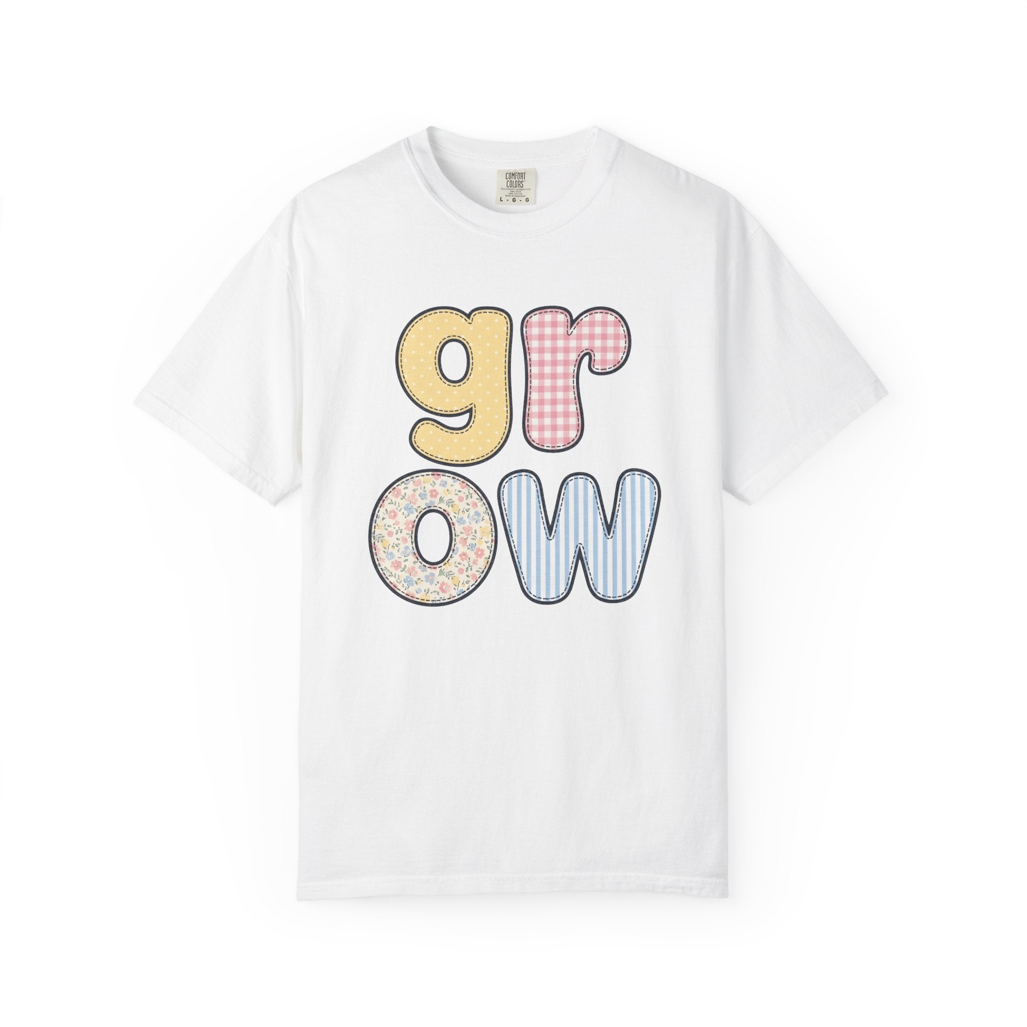 Stitched Letters Shirt Teachers Learning Gift Women Sweet Tee Lettering T-Shirt Educator Enthusiast Cute Tshirt Education Graphic Old School