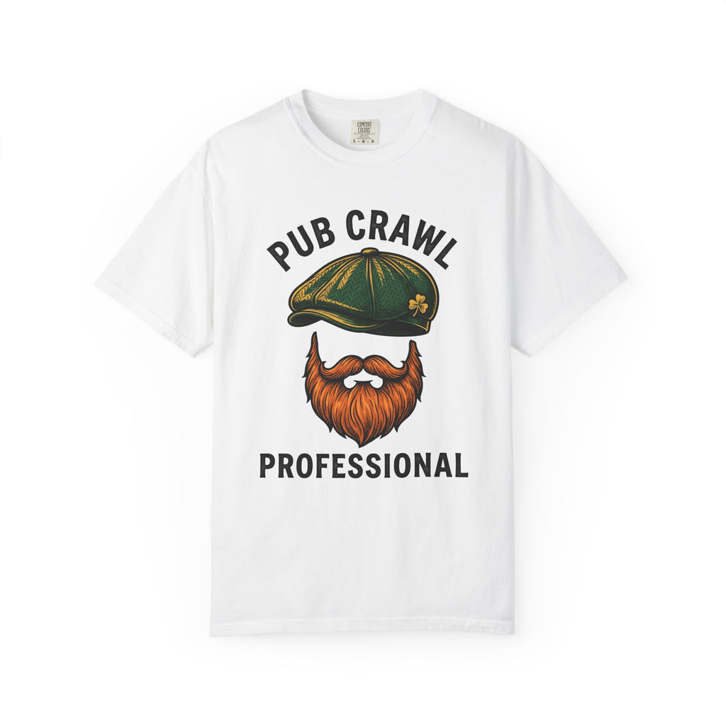 Leprechaun Hat Beard Shirt St Patrick's Day Drinking Gift Women Vintage Tee Top Hat T-Shirt Saint Patrick Fan Distressed Tshirt Boozy
