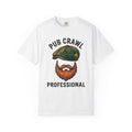 Leprechaun Hat Beard Shirt St Patrick's Day Drinking Gift Women Vintage Tee Top Hat T-Shirt Saint Patrick Fan Distressed Tshirt Boozy