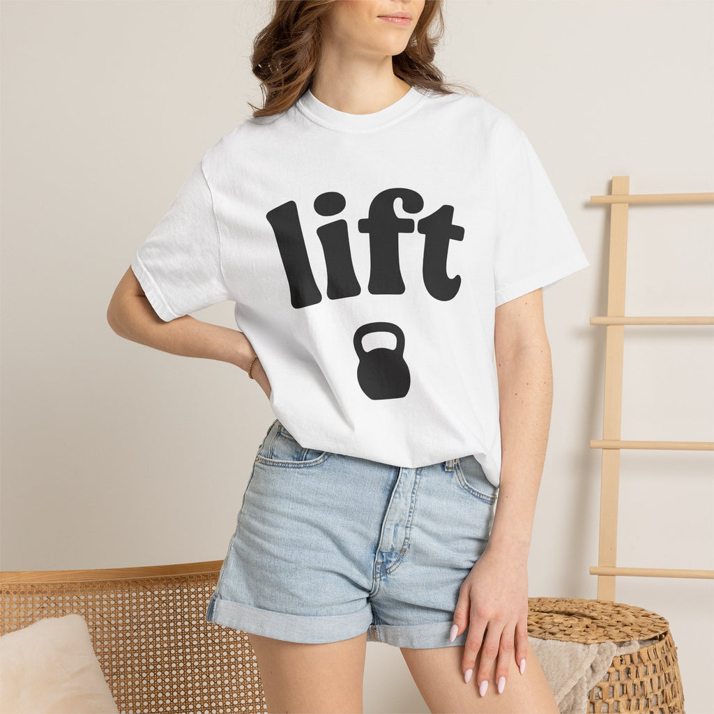 Kettlebell Icon Shirt Sports Training Gift Women Striking Tee Weight Kettlebell T-Shirt Fitness Enthusiast Bold Tshirt Workout Graphic Old