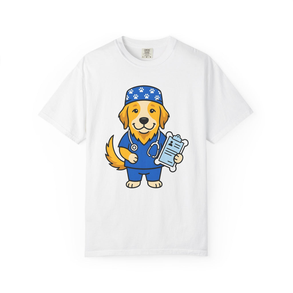 Dog Medical Nurse Shirt Nurses Creatures Gift Women Illustrated Tee Veterinary Nurse T-Shirt Nursing Enthusiast Cartoon Tshirt Animal