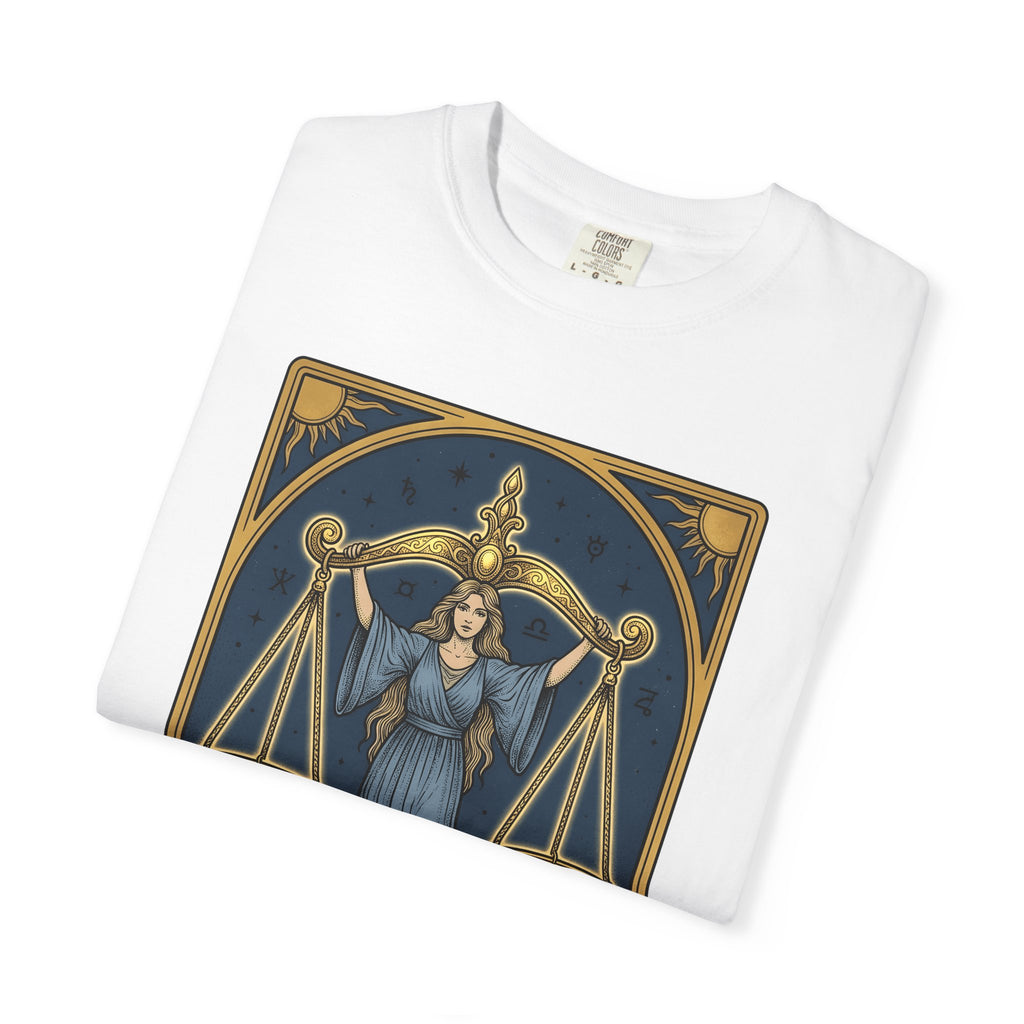 Zodiac Woman Shirt Boho Chic Astrology Gift Women Tarot Card Tee Horoscope T-Shirt Bohemian Fan Oracle Tshirt Astrology Graphic Vintage