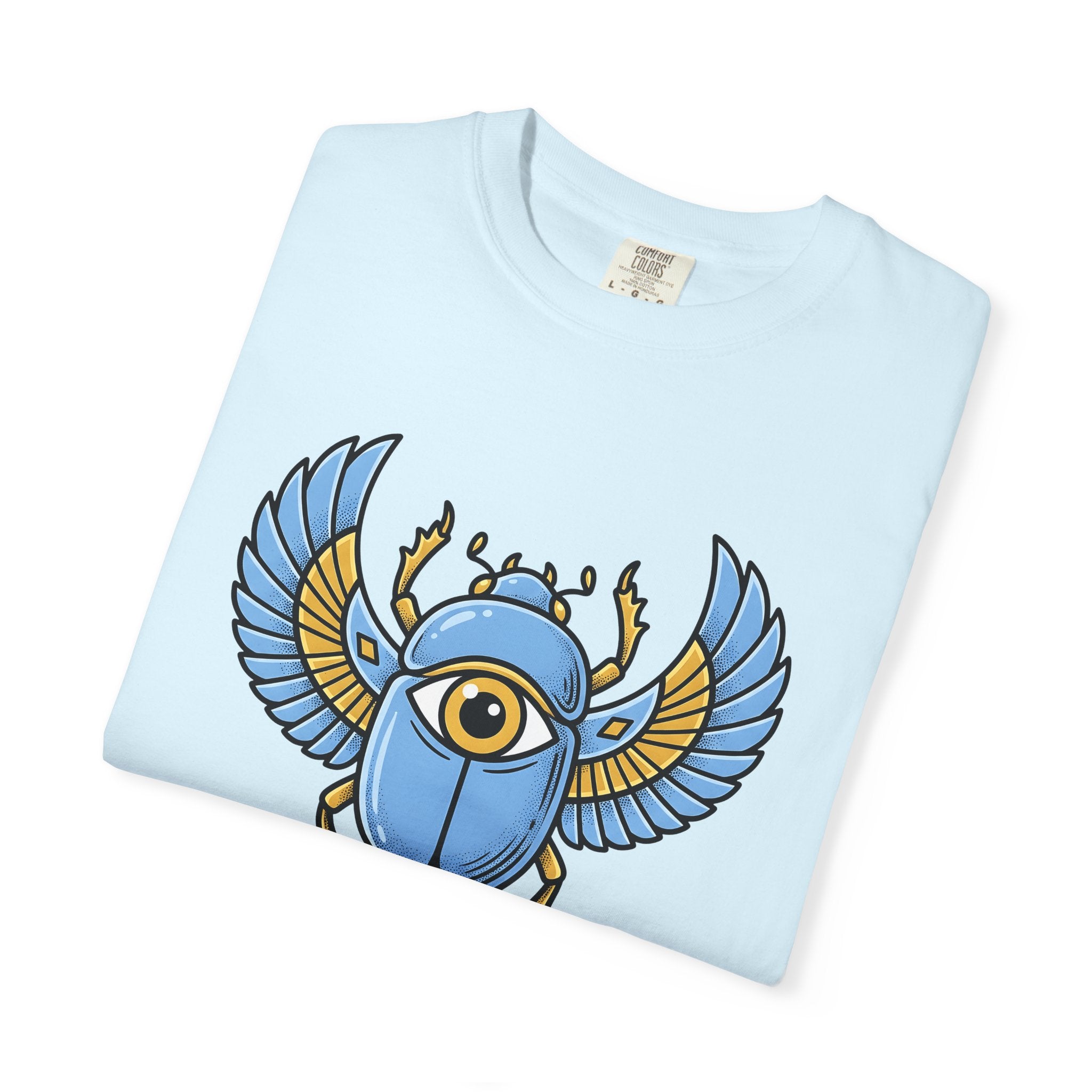 Beetle Shirt Boho Chic Occult Gift Women Line Art Tee Bug T-Shirt Bohemian Fan Minimalist Tshirt Mystic Graphic Hand Drawn Eye Tshirt