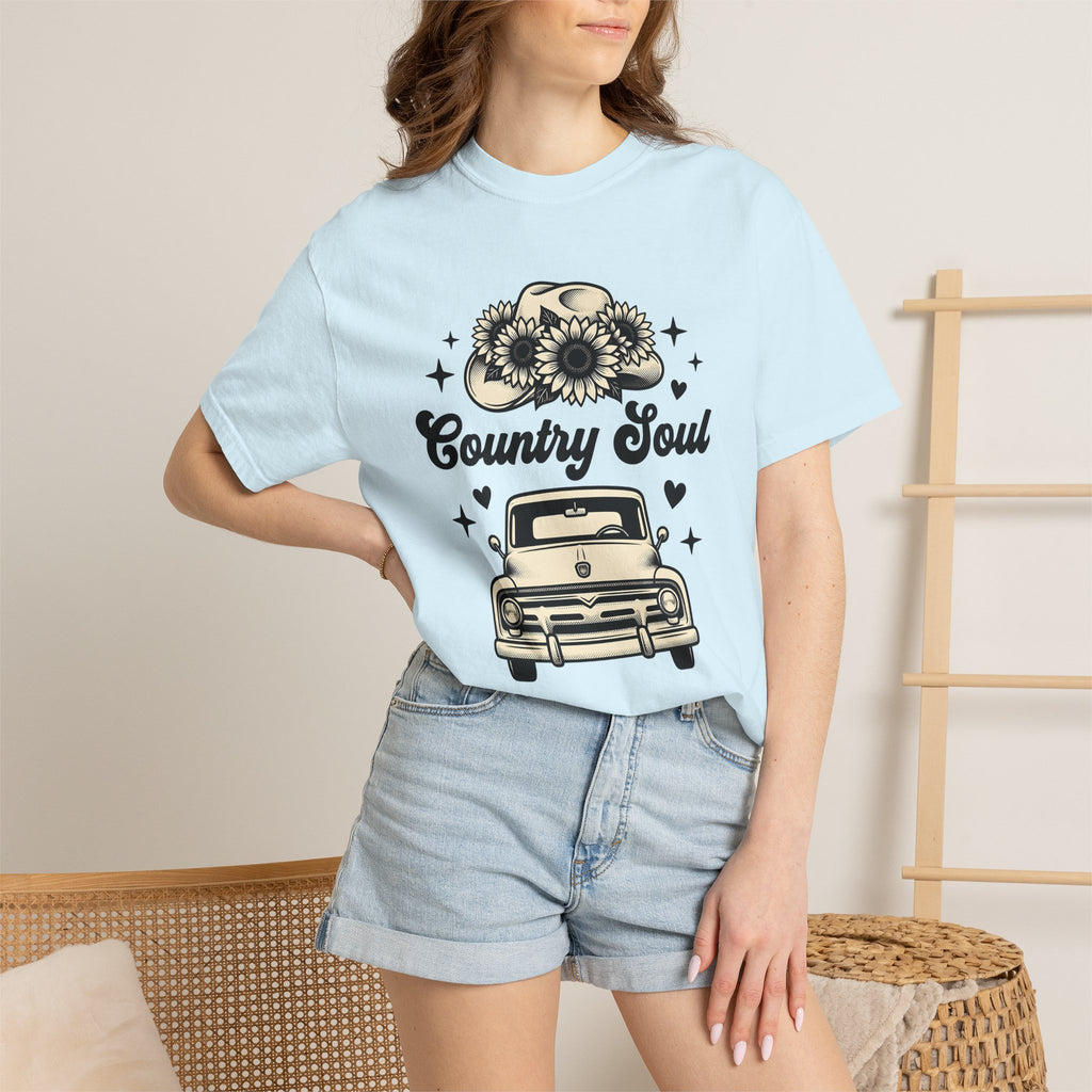 Vintage Truck Shirt Cowgirl Western Gift Women Country Tee Classic Truck T-Shirt Rodeo Fan Rustic Tshirt Western Graphic Retro Cowboy Hat