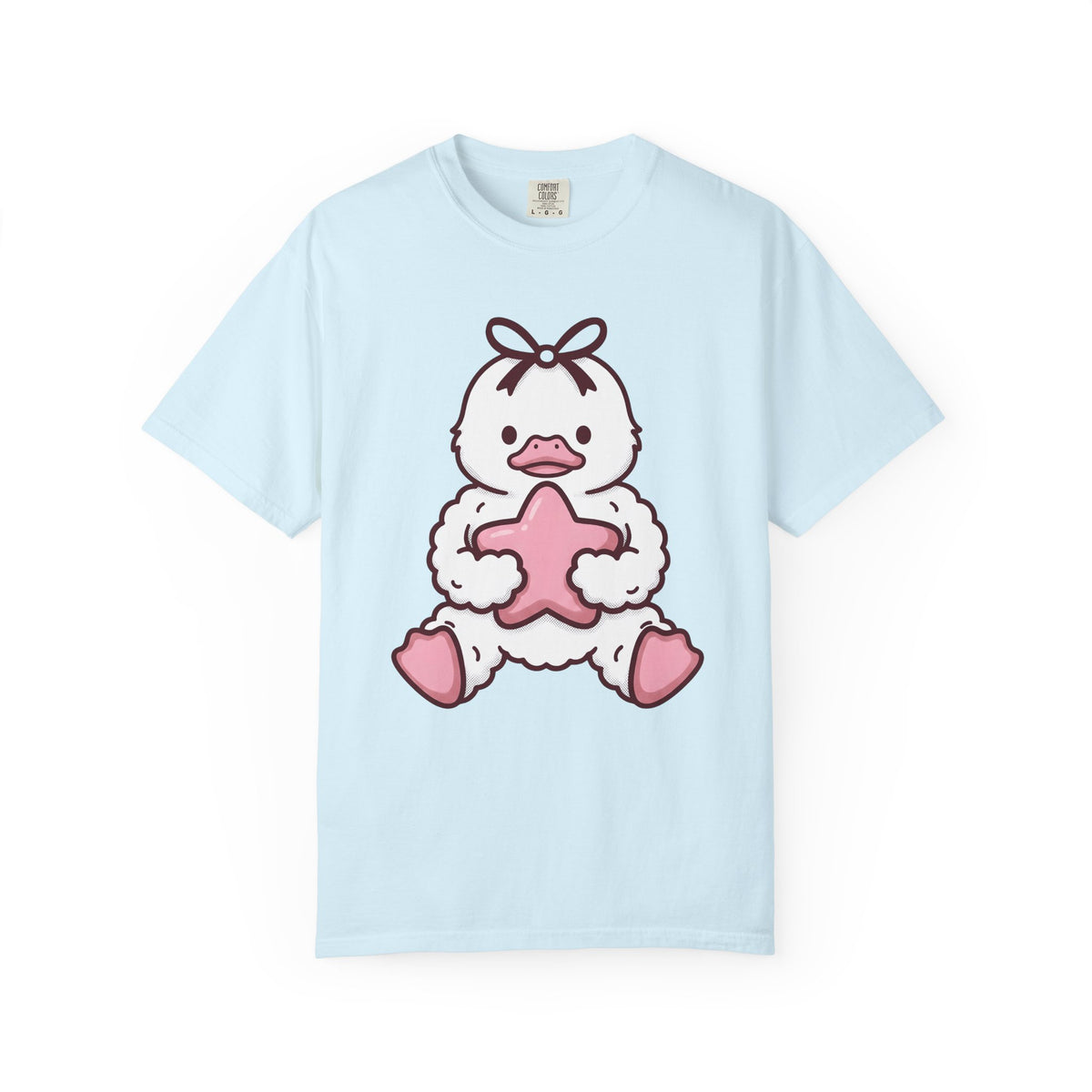 Duck Stuffed Animal Shirt St. Valentine's Day Pet Gift Women Cute Tee Plushie T-Shirt Valentine Fan Cute Tshirt Animal Graphic Comic Sparkle