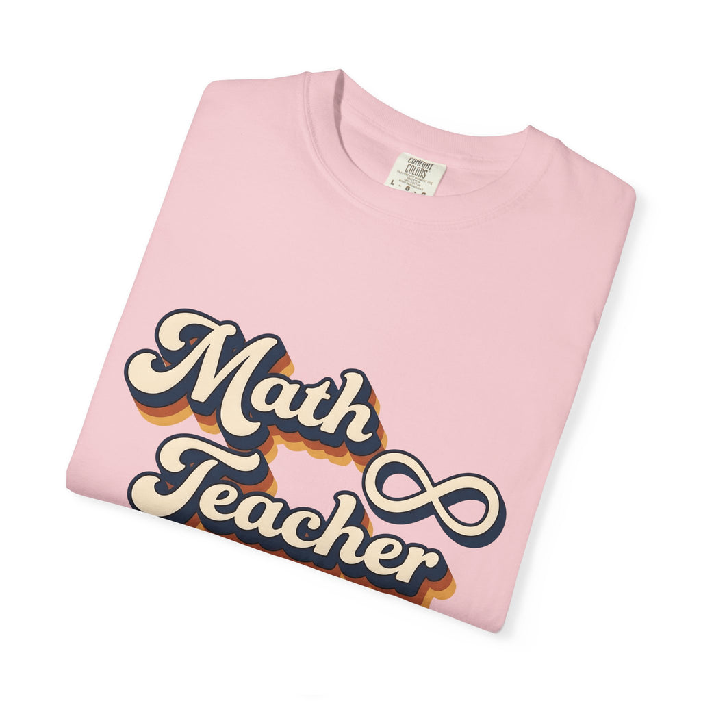 Infinity Sign Shirt Teachers Learning Gift Women Classic Tee Forever Symbol T-Shirt Educator Enthusiast Vintage Tshirt Education Graphic