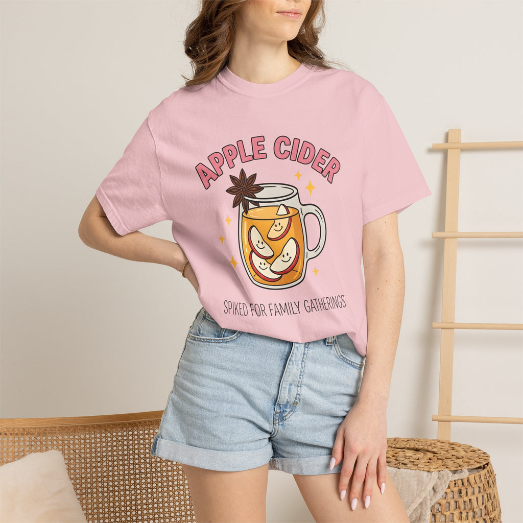 Cider Cup Shirt Holiday Beverage Gift Women Comic Tee Mug T-Shirt Christmas Fan Cartoon Tshirt Drink Graphic Vintage Spice Tshirt