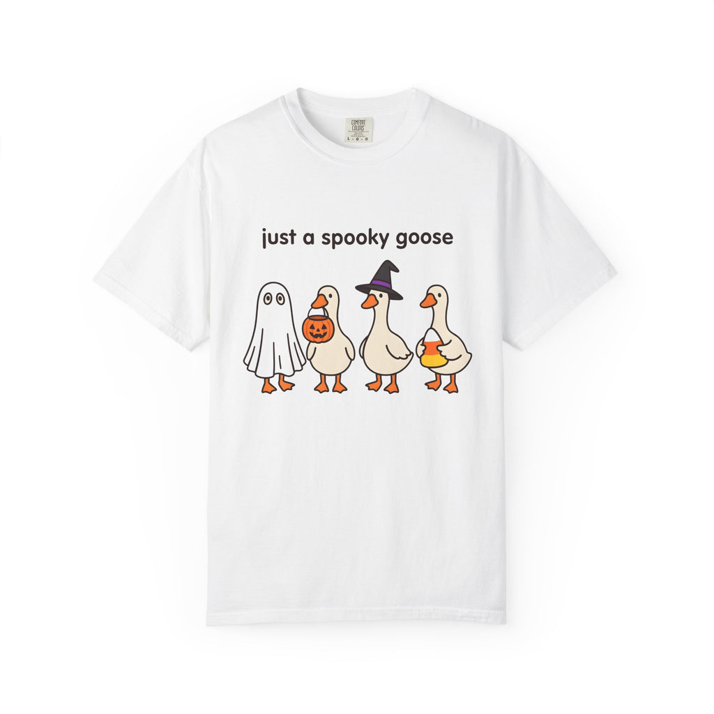 Geese Pack Shirt Halloween Creatures Gift Women Cartoonish Tee Flock T-Shirt Horror Fan Spooky Tshirt Beast Graphic Basic Trick-Or-Treat