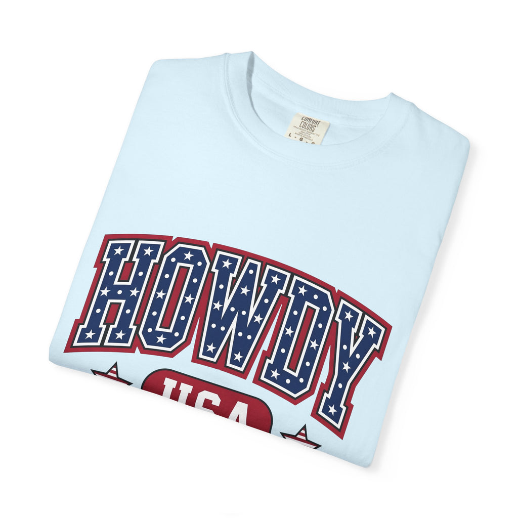 Usa Stars Shirt America Cowboy Gift Women Graphic Tee Stars T-Shirt American Fan Typography Tshirt Rodeo Graphic Classic Star Stripes Tshirt