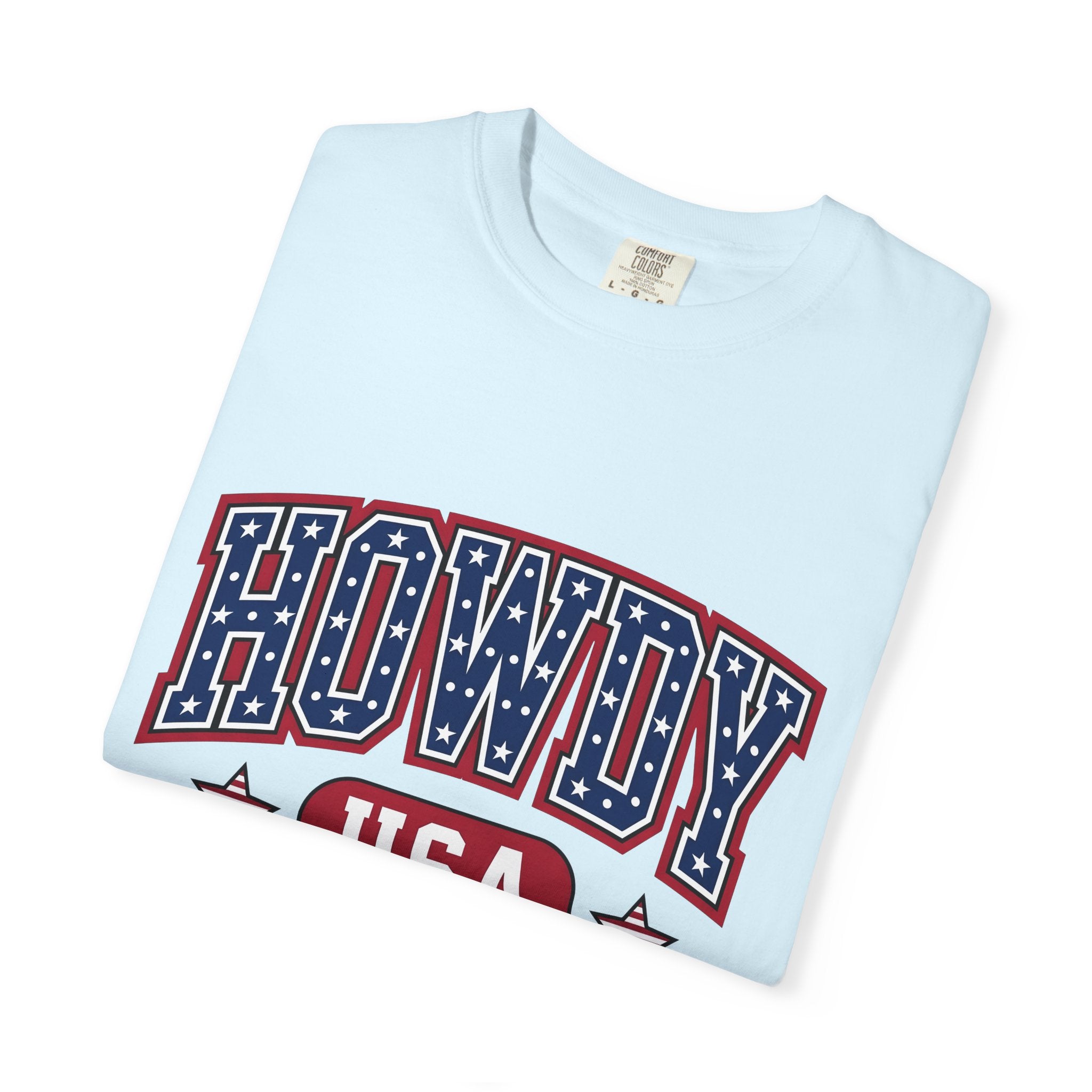 Usa Stars Shirt America Cowboy Gift Women Graphic Tee Stars T-Shirt American Fan Typography Tshirt Rodeo Graphic Classic Star Stripes Tshirt