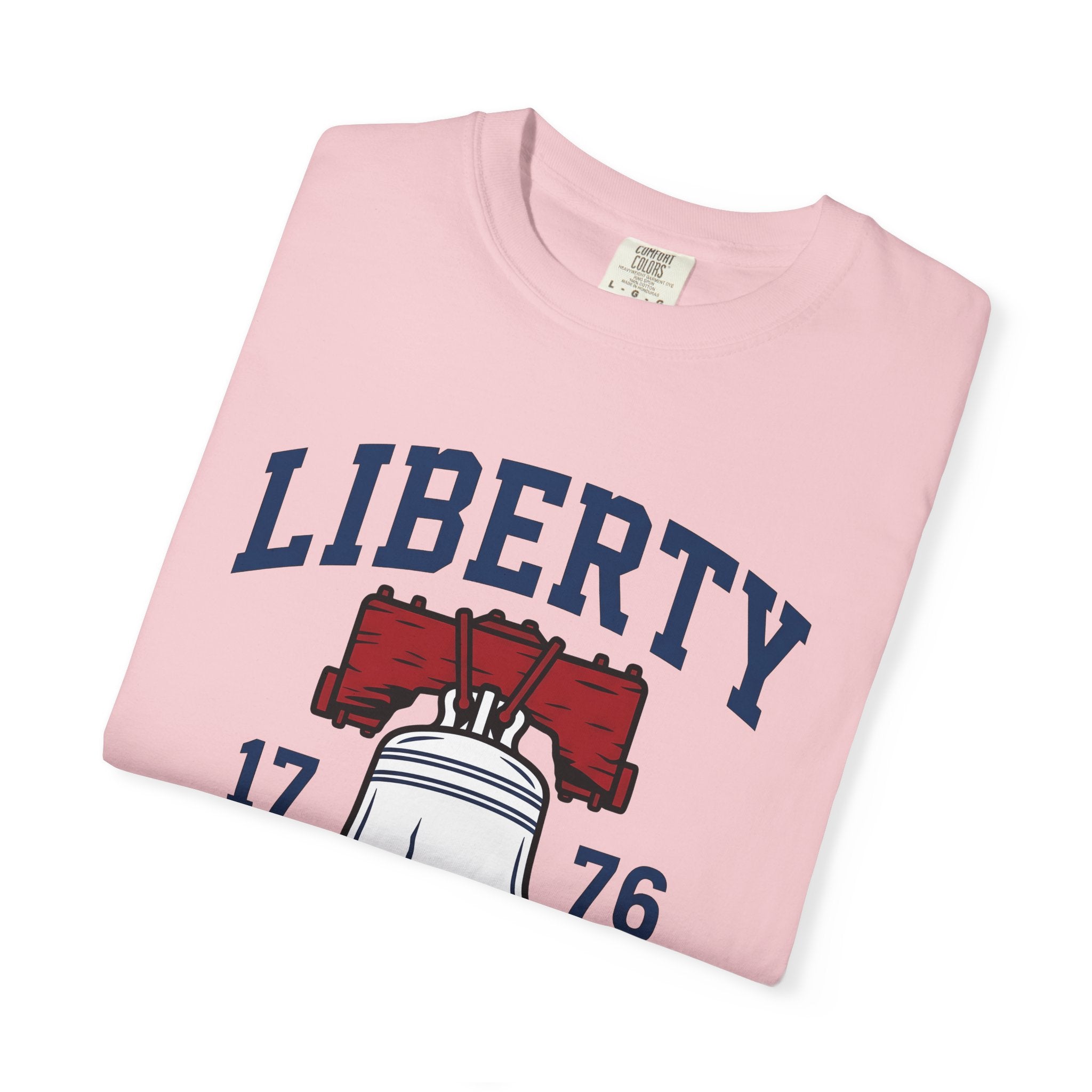 Liberty Chime Shirt 4th Of July Nationalism Gift Women Heritage Tee Liberty Bell T-Shirt Fireworks Fan Patriotic Tshirt Patriot Graphic