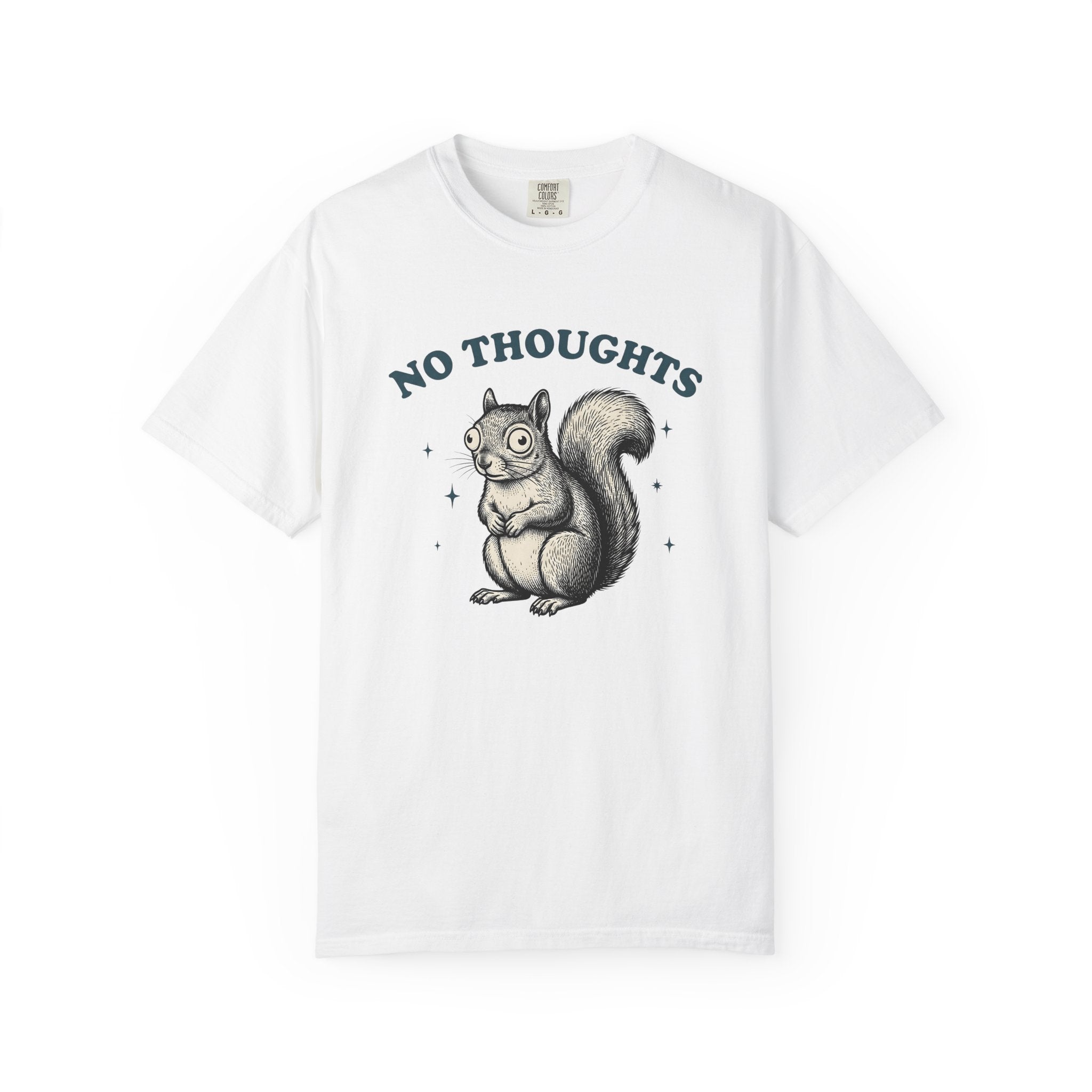 Squirrel Art Shirt Animals Joke Gift Women Classic Tee Squirrel T-Shirt Animal Fan Rodent Tshirt Prank Graphic Doodle Star Symbols Tshirt