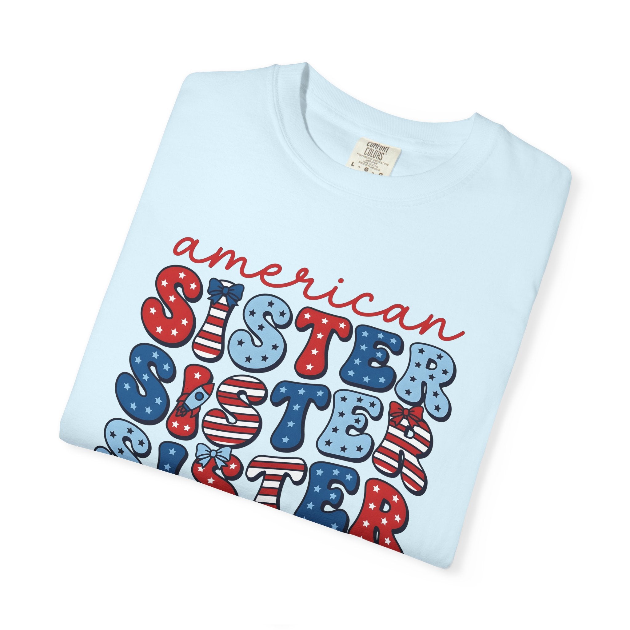 American Stars Stripes Shirt 4th Of July Relatives Gift Women Modern Graphic Tee American Flag T-Shirt Independence Day Fan Patriotic Tshirt