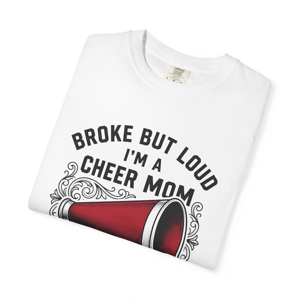 Loudspeaker Shirt Cheer Mom Athletics Gift Women Rustic Tee Speaker T-Shirt Sports Fan Vintage Tshirt Athlete Graphic Old School Spiral