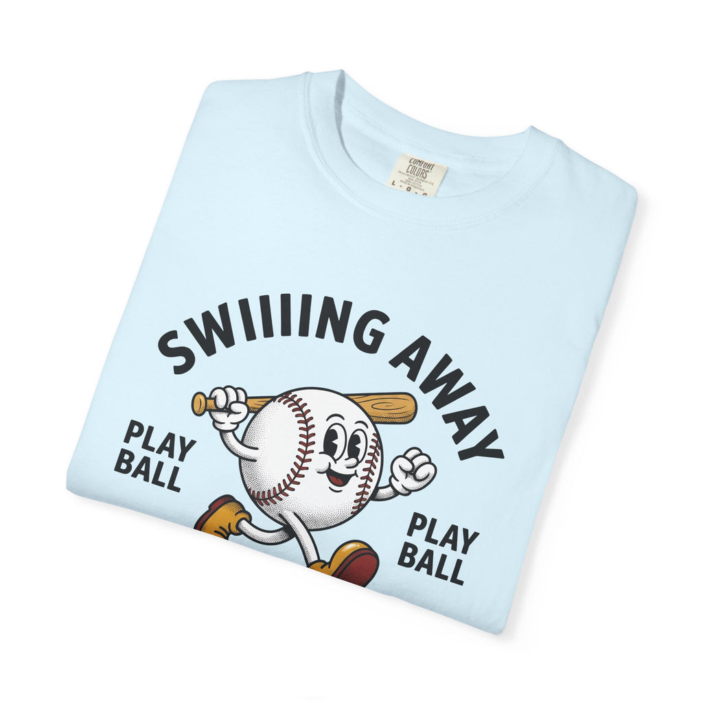 Baseball Character Shirt Baseball Sports Gift Women Cartoon Tee Mascot T-Shirt Baseball Fan Comic Tshirt Athletic Graphic Vintage Bat Tshirt