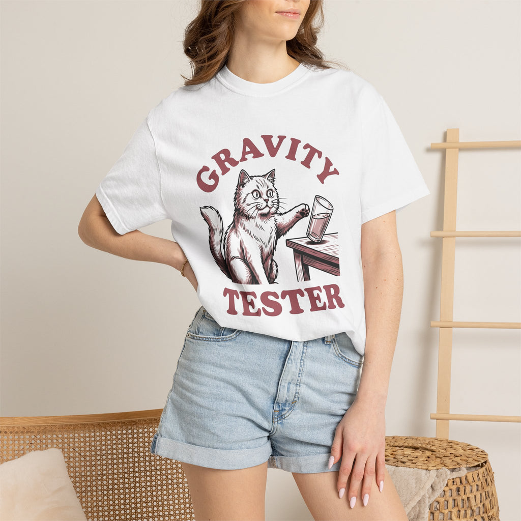 Cat Glass Shirt Cat Humor Gift Women Vintage Tee Glassware T-Shirt Cat Fan Retro Tshirt Funny Graphic Hand Drawn Table Tshirt