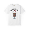 Milkshake Clipart Shirt Desserts Warm Weather Gift Women Kawaii Tee Milkshake T-Shirt Dessert Fan Cartoon Tshirt Summer Graphic Pop Art Red