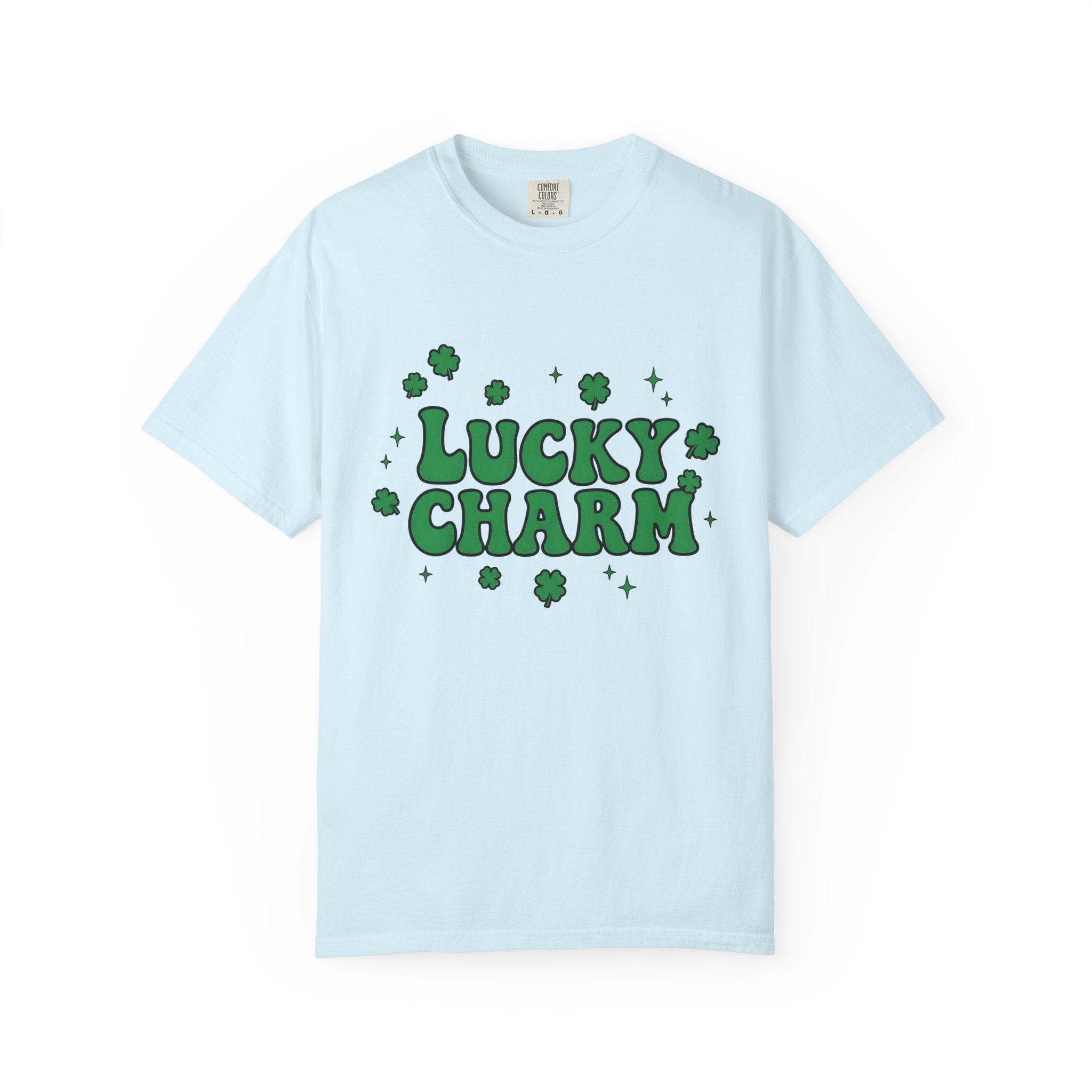 Clover Graphic Shirt St. Patrick's Day Festival Gift Women Heavy Tee Shamrock T-Shirt Irish Fan Celtic Tshirt Celebration Graphic Classic