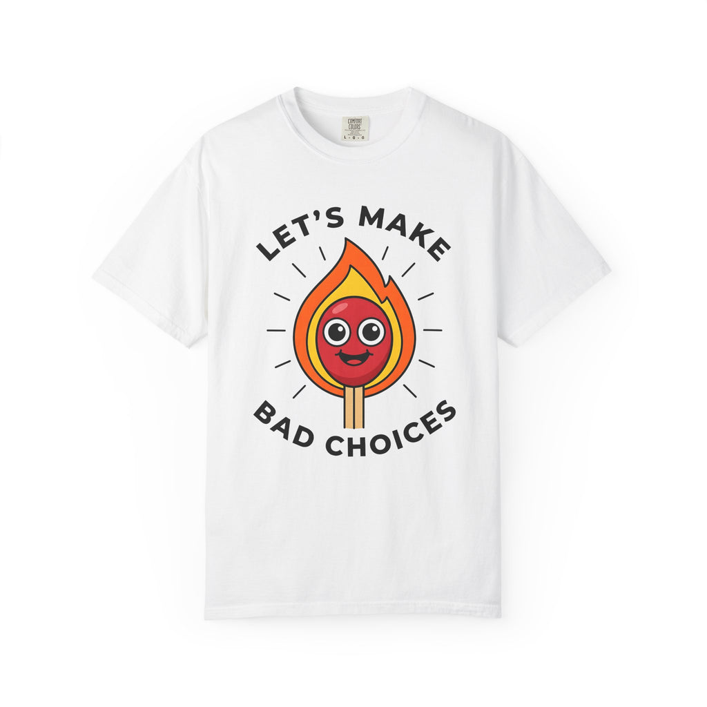 Cheerful Match Fire Shirt Funny Event Gift Women Illustration Tee Matchstick T-Shirt Humor Fan Cartoon Tshirt Party Graphic Striking Burning