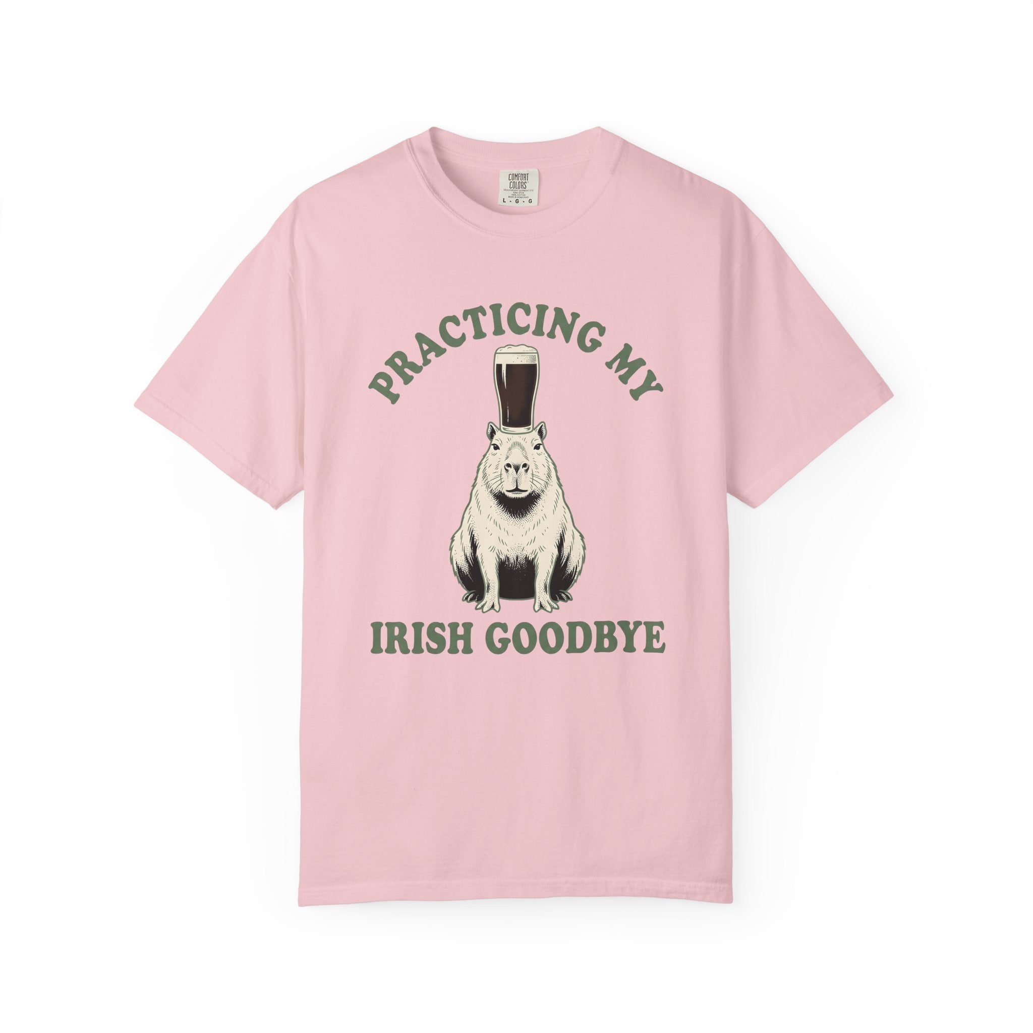 Capybara Ale Shirt St Patricks Day Pet Gift Women Retro Tee Rodent T-Shirt St Patricks Fan Vintage Tshirt Animal Graphic Sketch Beer Mug