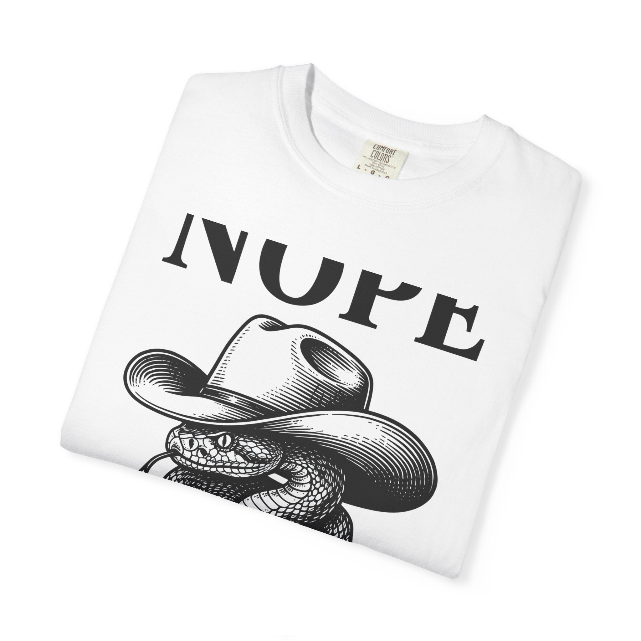 Snake Cowboy Boot Shirt Cowgirl Humor Gift Women Vintage Tee Serpent T-Shirt Cowgirl Fan Retro Tshirt Funny Graphic Western Cowboy Hat