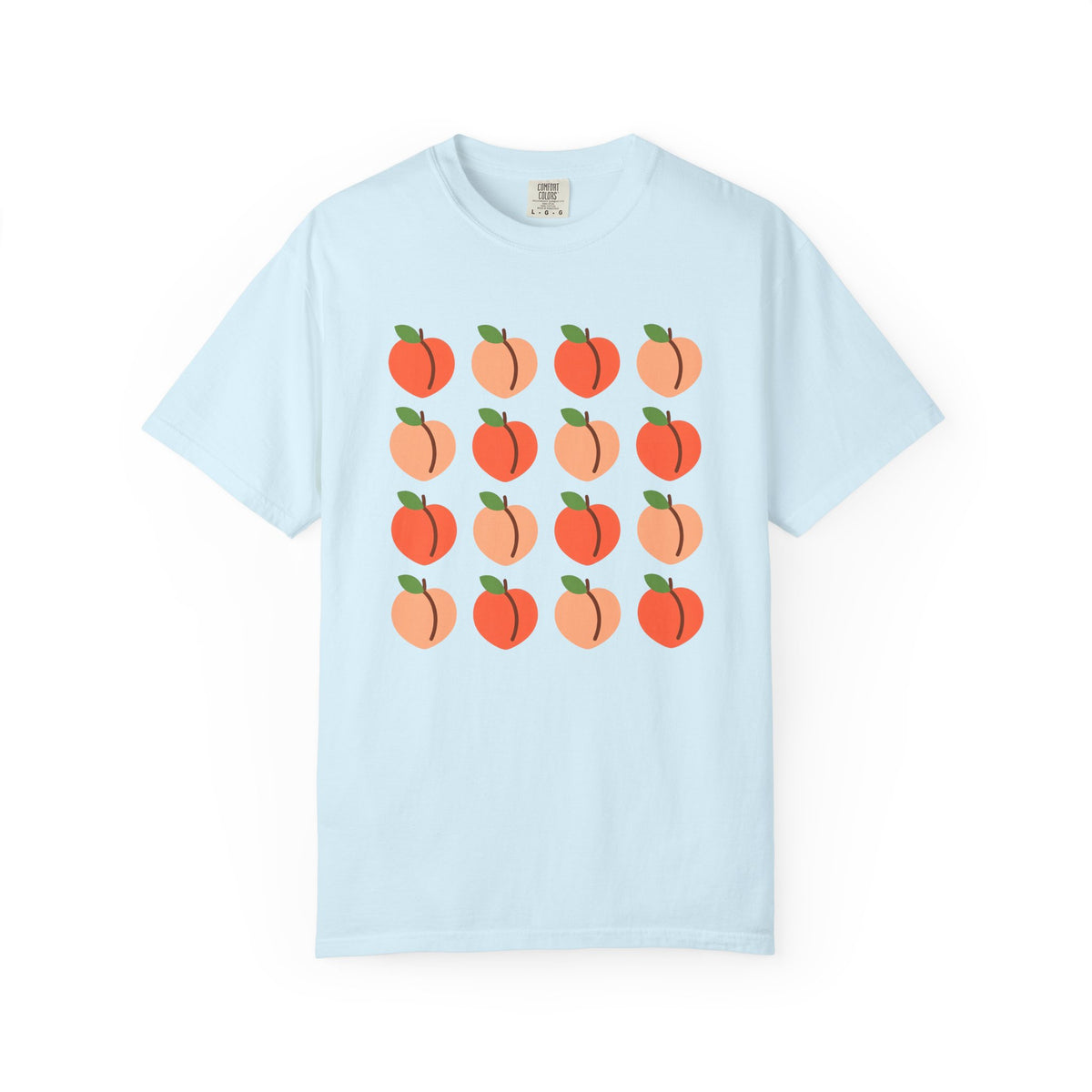 Peach Motif Shirt Cottagecore Harvest Unisex Gift Graphic Tee Peach T-Shirt