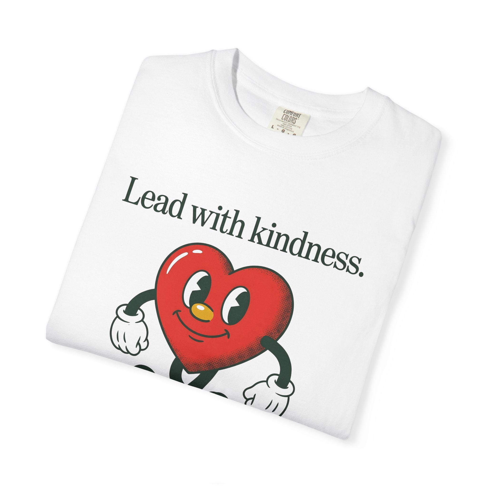 Comic Heart Shirt Cute Encouragement Gift Women Classic Tee Heart T-Shirt Adorable Fan Retro Tshirt Inspirational Graphic Hand Drawn Mittens