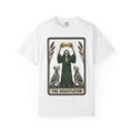 Death Dog Shirt Dog Occult Gift Women Ink Tee Hellhound T-Shirt Dog Fan Tattoo Tshirt Mystic Graphic Retro Skeleton Tshirt