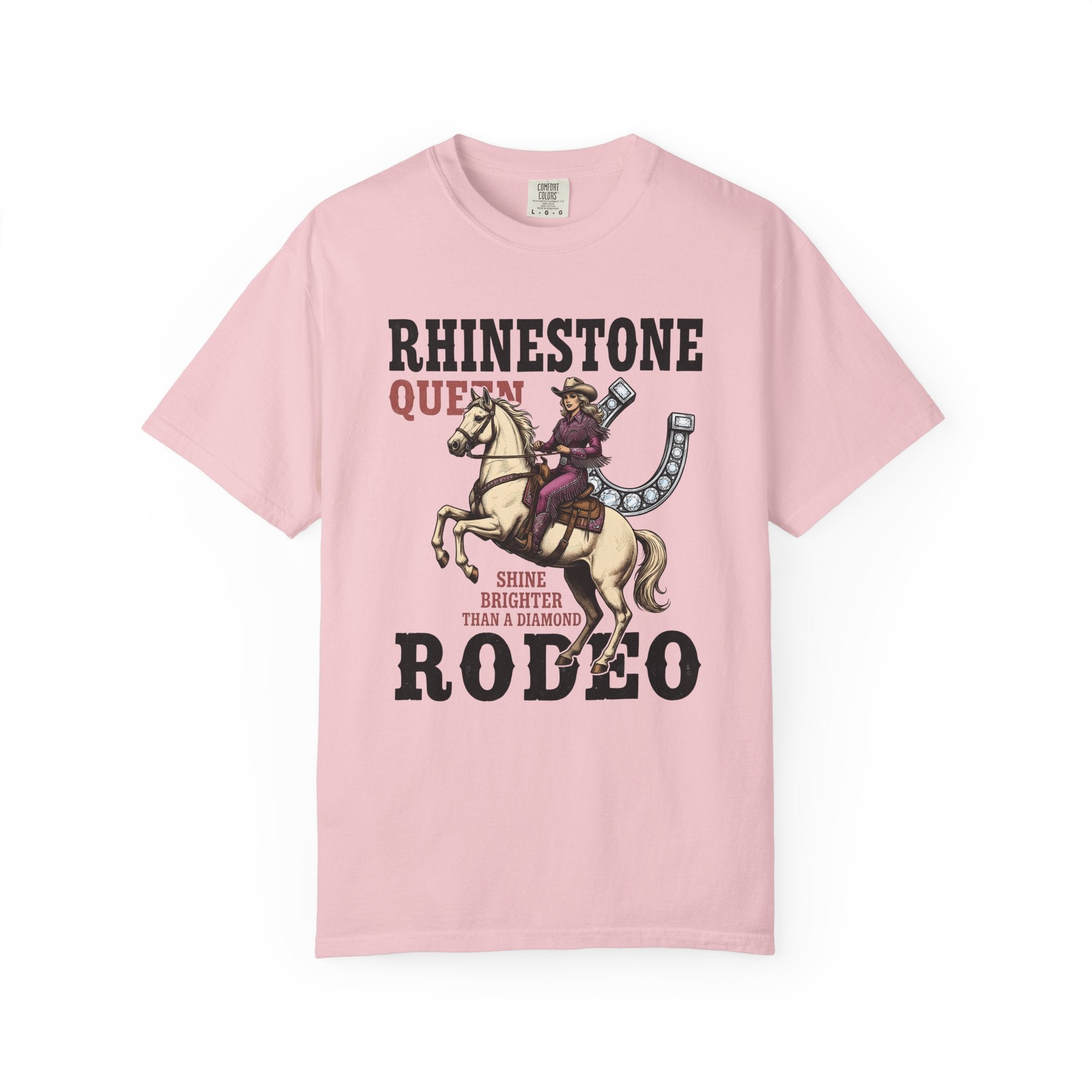 Cowgirl Pony Horse Shirt Cowgirl Livestock Gift Women Traditional Western Tee Horse T-Shirt Cowgirl Fan Western Tshirt Livestock Graphic