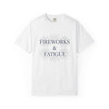 Firework Blast Shirt Holiday Festival Gift Women Basic Tee Pyrotechnic T-Shirt Celebration Fan Simple Tshirt Fair Graphic Old School