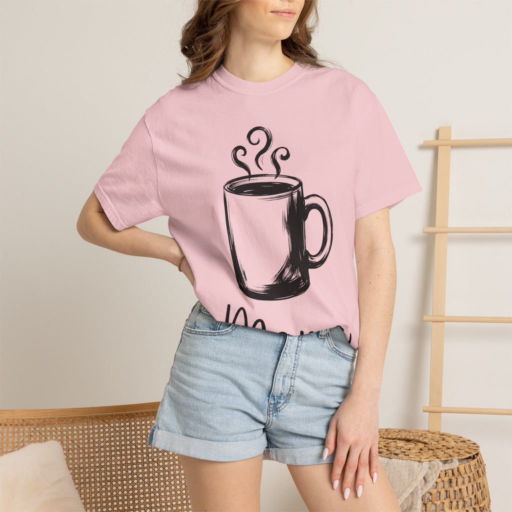 Coffee Cup Shirt Moms Espresso Gift Women Sketch Tee Mug T-Shirt Mother Fan Coffee Mug Tshirt Caffè Graphic Simple Vapor Tshirt