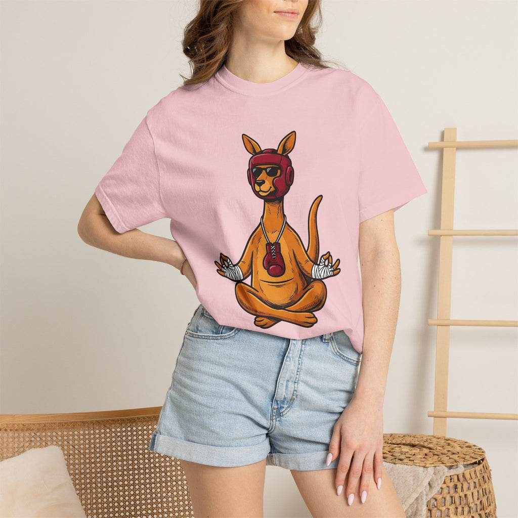Fighting Kangaroo Shirt Sports Fitness Gift Women Comic Tee Roo T-Shirt Athlete Enthusiast Cartoon Tshirt Workout Graphic Vintage Mitts