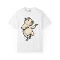 Capybara Exercise Shirt Sports Fauna Gift Women Minimalist Tee Rodent T-Shirt Athlete Fan Animal Tshirt Wildlife Graphic Doodle Hairband