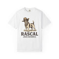 Jack Russell Shirt Dog Rodeo Gift Women Antique Tee Terrier T-Shirt Dog Fan Vintage Tshirt Cowboy Graphic Line Art Stetson Hat Tshirt