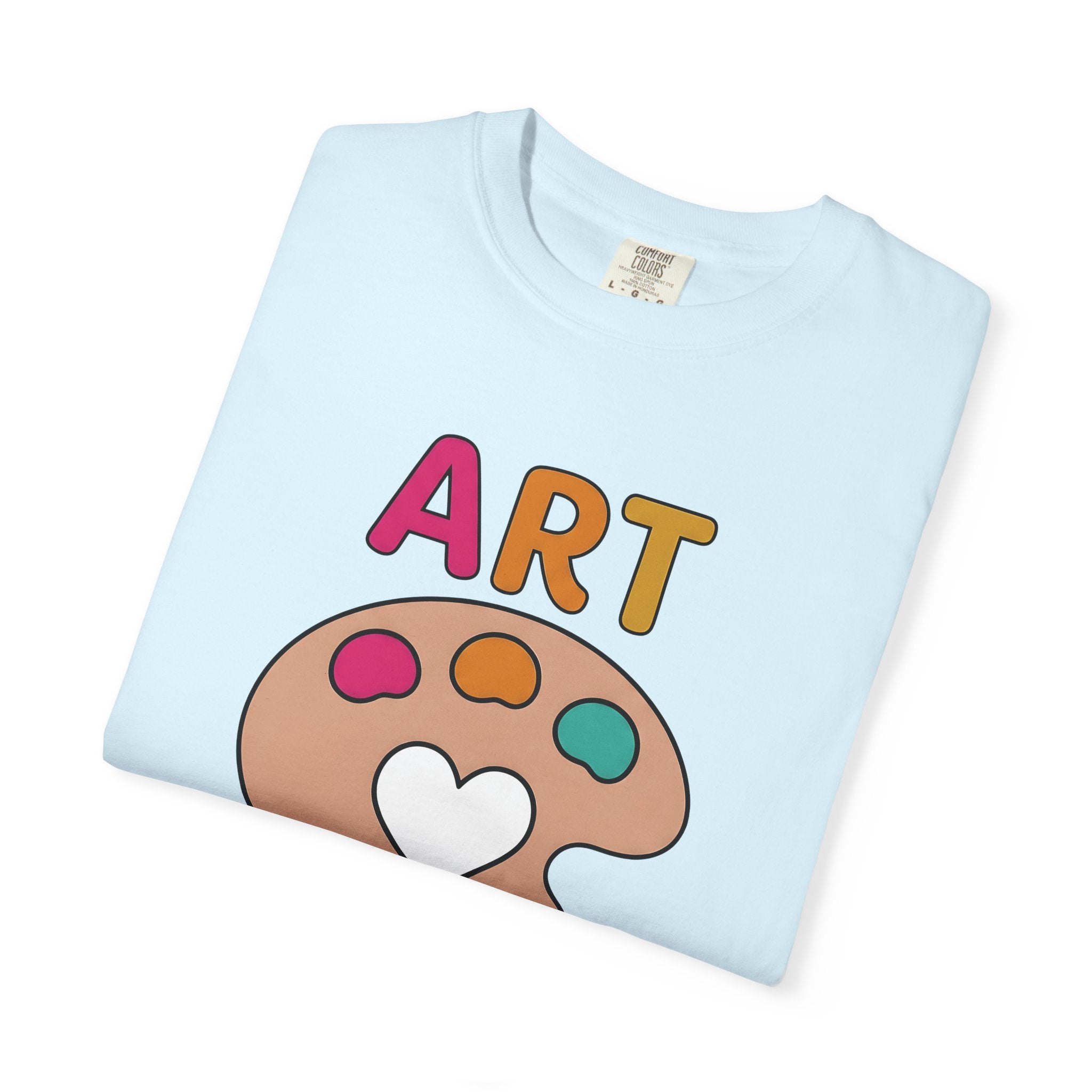 Color Wheel Shirt Teacher Design Gift Women Bold Tee Colour Circle T-Shirt Educator Enthusiast Vibrant Tshirt Visual Graphic Fresh Heart