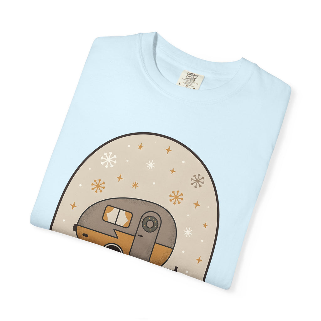 Classic Camper Shirt Christmas Hiking Gift Women Fun Tee Rv T-Shirt Christmas Fan Vintage Tshirt Trek Graphic Old-Fashioned Frost Flakes