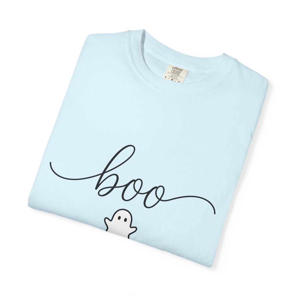 Ghost Illustration Shirt Halloween Ritual Gift Women Simple Tee Specter T-Shirt Horror Fan Spirit Tshirt Occult Graphic Contemporary