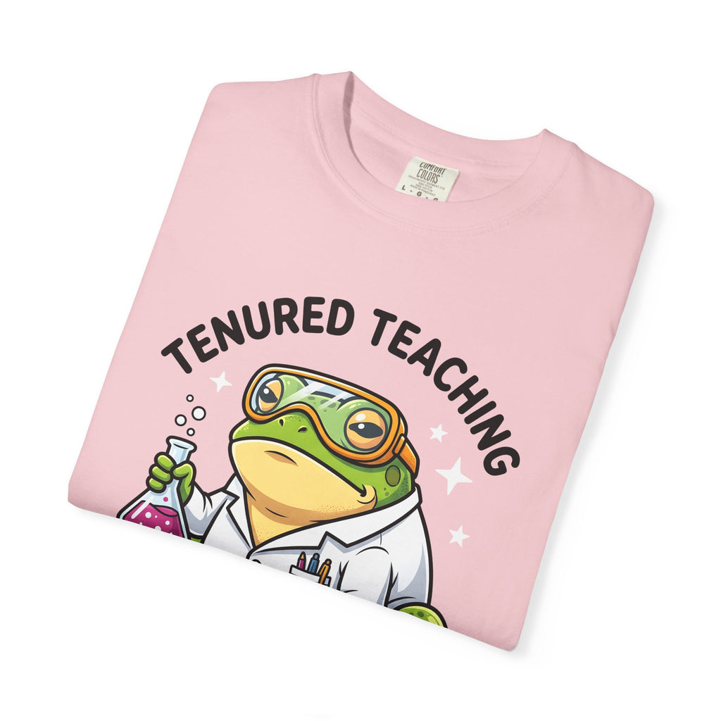 Frog Lab Tech Shirt Teacher Education Gift Women Graphic Tee Laboratory T-Shirt Educator Enthusiast Lab Tshirt Learning Graphic Hand Drawn