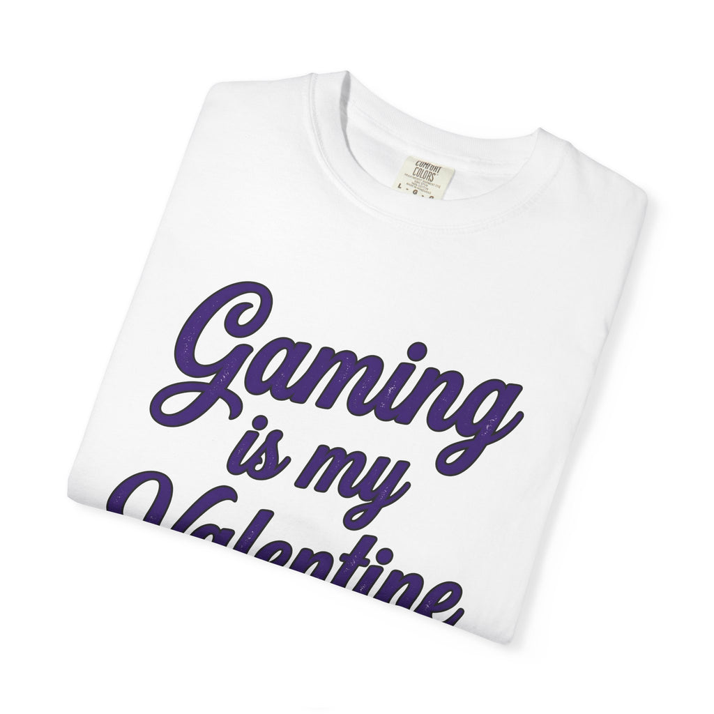 Gamer Quote Shirt Valentine's Day Sci-fi Gift Women Cartoon Tee Gaming T-Shirt Valentine Fan Comic Tshirt Futuristic Graphic Classic Gaming