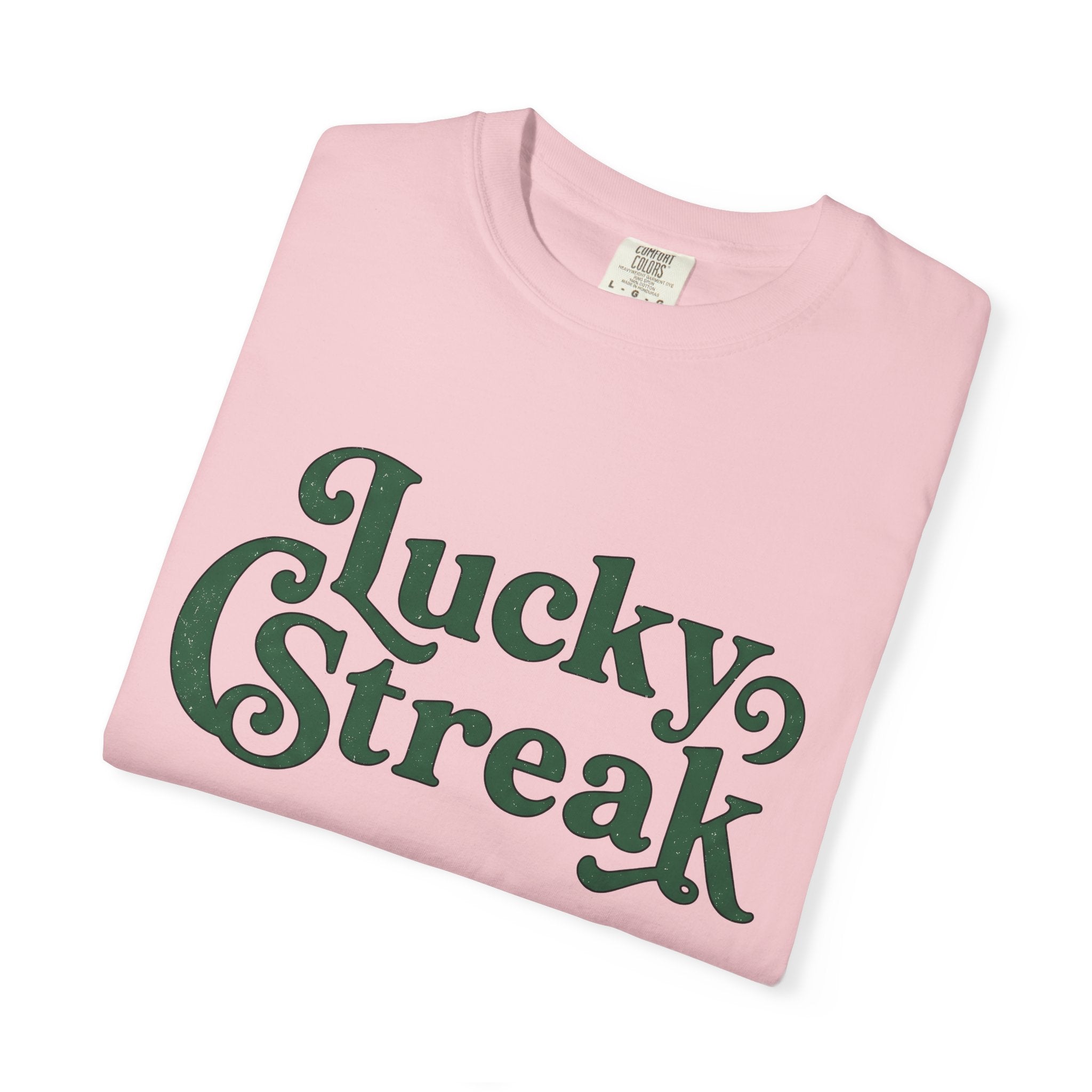 Lucky Quote Shirt St Patrick's Day Event Gift Women Antique Tee Fortune T-Shirt Shamrock Fan Vintage Tshirt Party Graphic Midcentury
