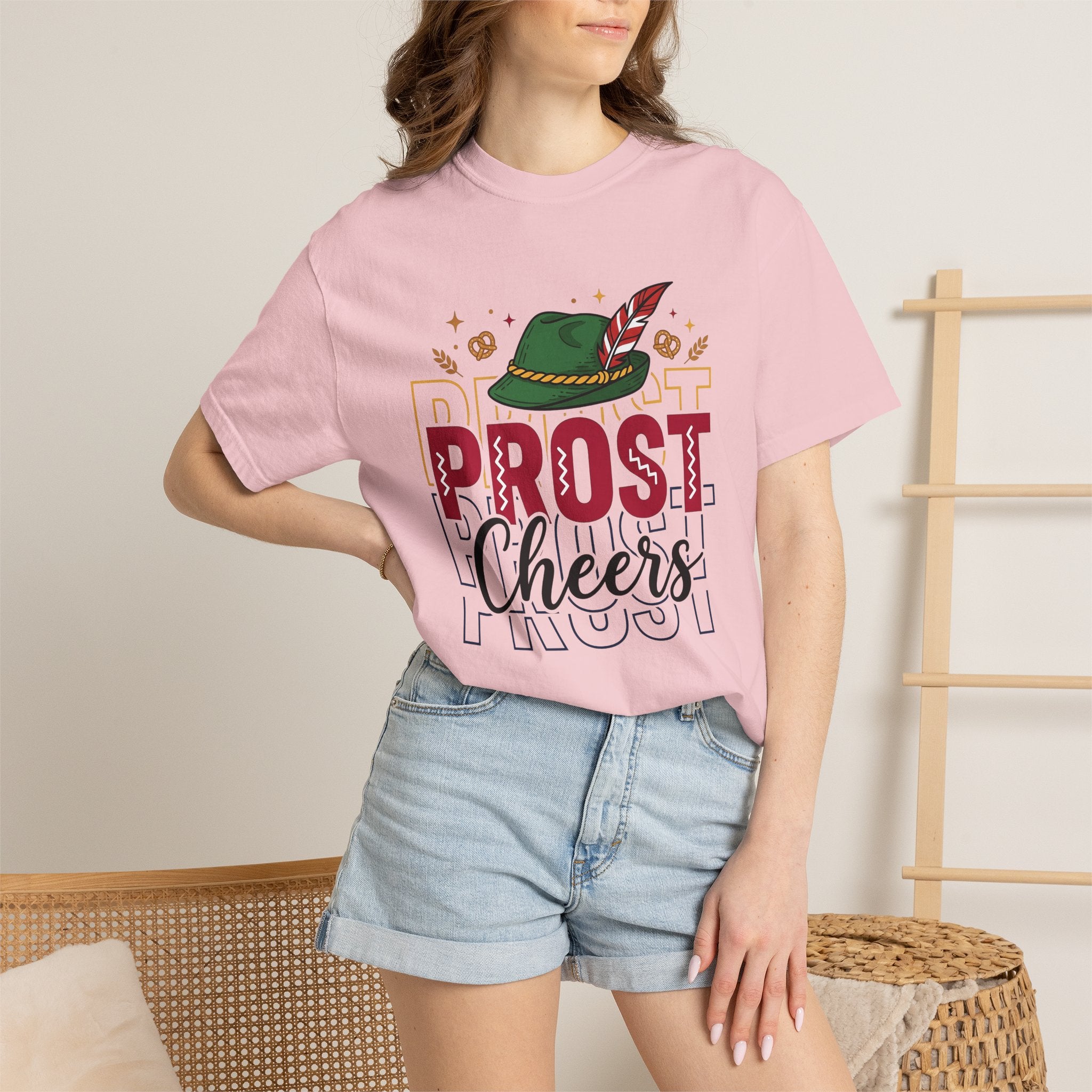 Alpine Hat Shirt Oktoberfest Ale Gift Women Graphic Tee Tyrolean T-Shirt Festival Fan Illustrated Tshirt Beer Design Ale Graphic Tshirt Hand