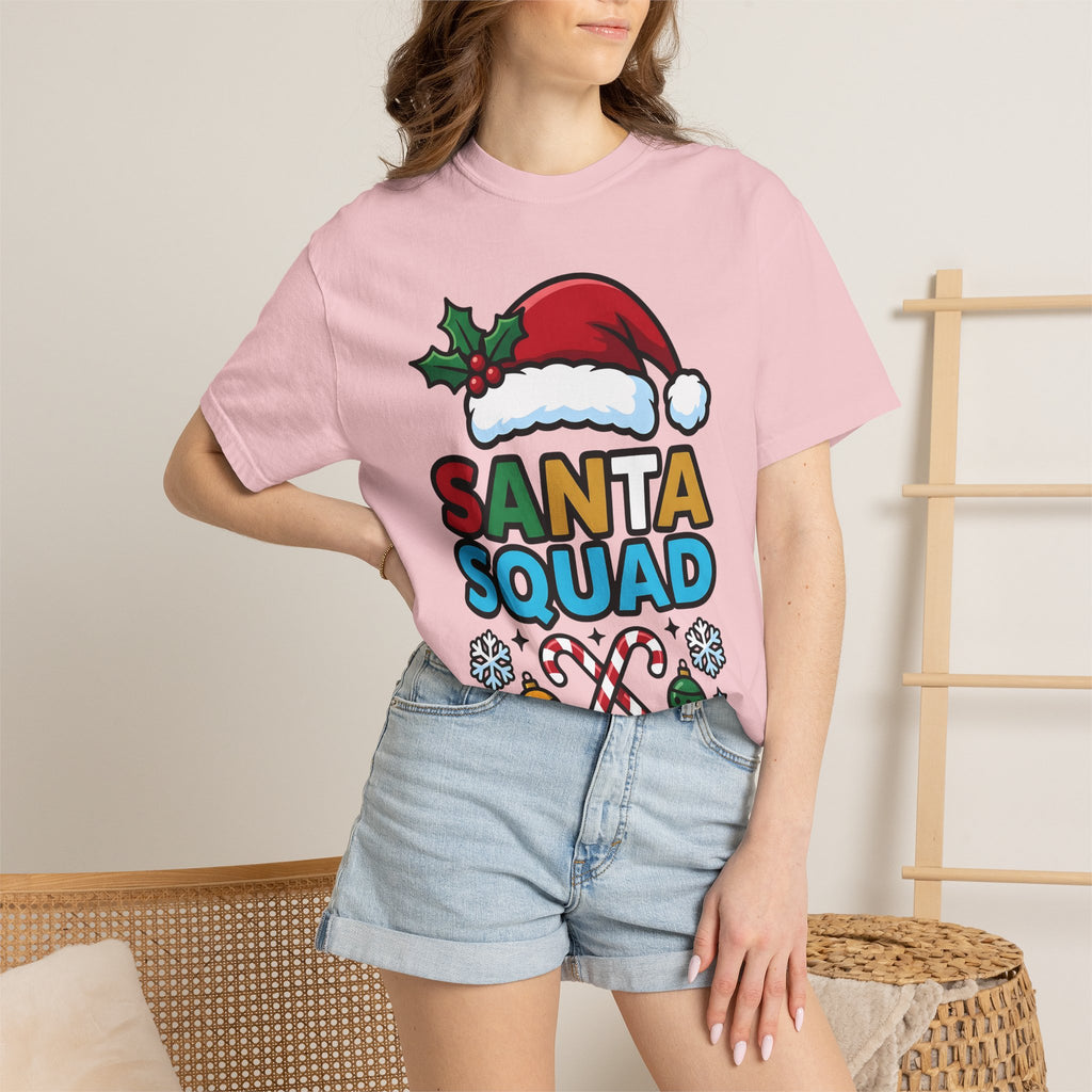 Santa Cap Shirt Christmas Festivity Gift Women Animated Tee Santa Hat T-Shirt Holiday Fan Cartoon Tshirt Celebration Graphic Modern Candy