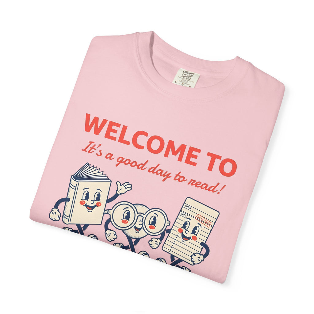 Novel Cartoon Shirt Teachers Literacy Gift Women Vintage Tee Comic Strip T-Shirt Educator Enthusiast Distressed Tshirt Reading Graphic Retro