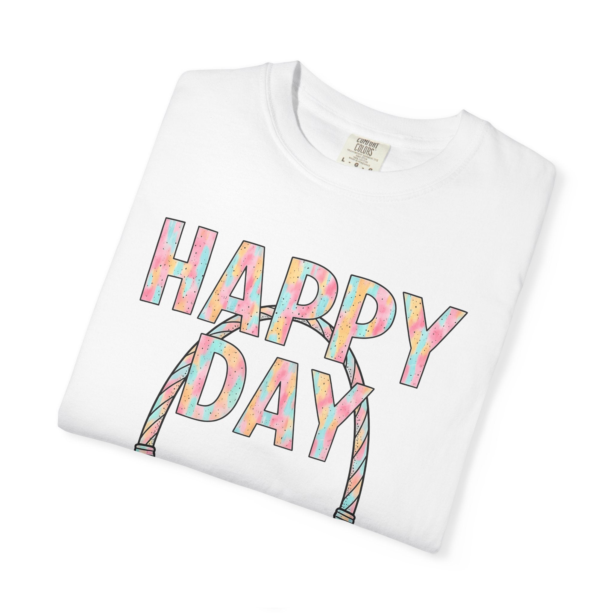 Easter Basket Shirt Easter Festivity Gift Women Muted Tones Tee Easter Hamper T-Shirt Easter Fan Pastel Tshirt Celebration Graphic Line Art