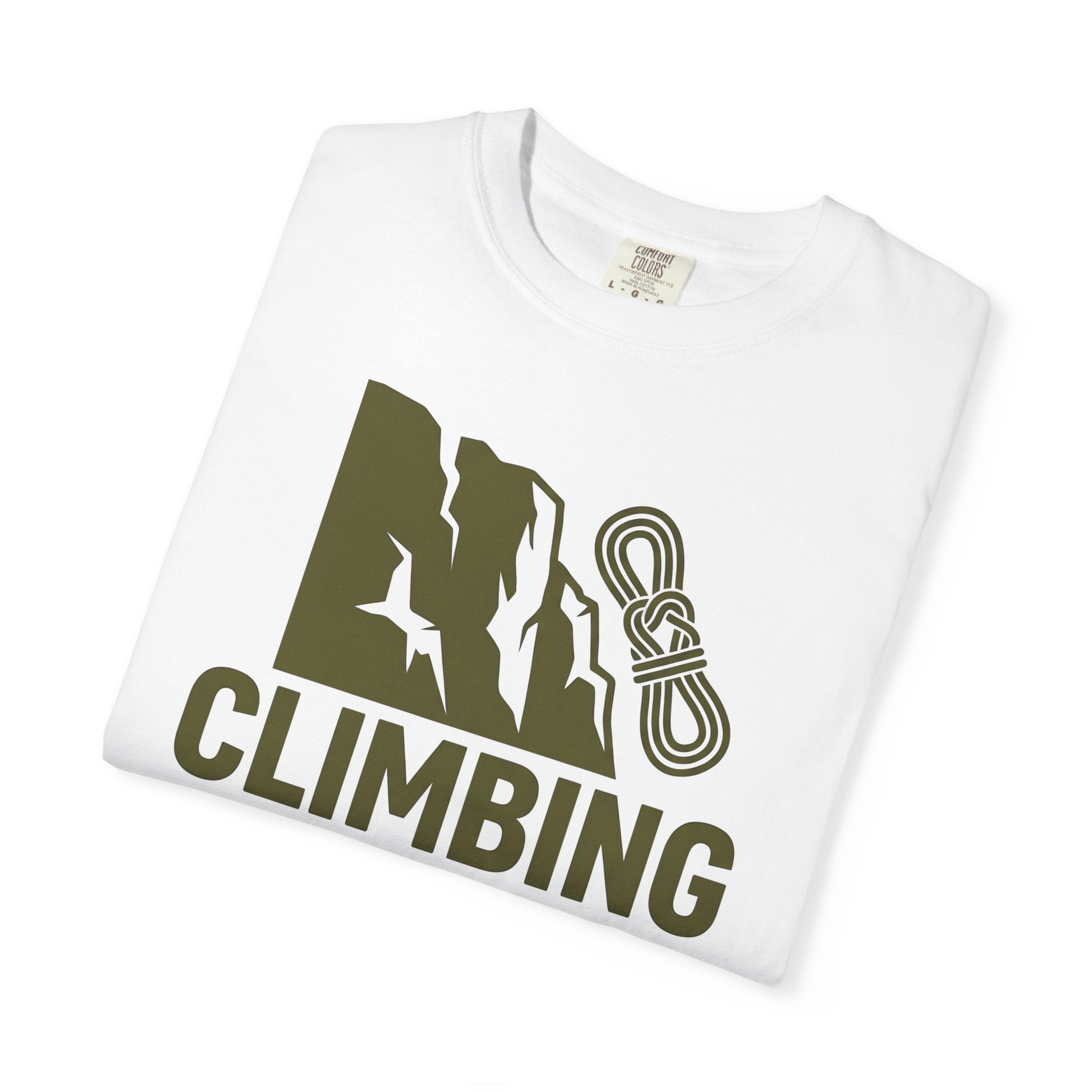 Mountain Rope Print Shirt Climbing Trek Gift Women Contemporary Tee Rope Print T-Shirt Climber Enthusiast Modern Tshirt Hiking Graphic Sleek