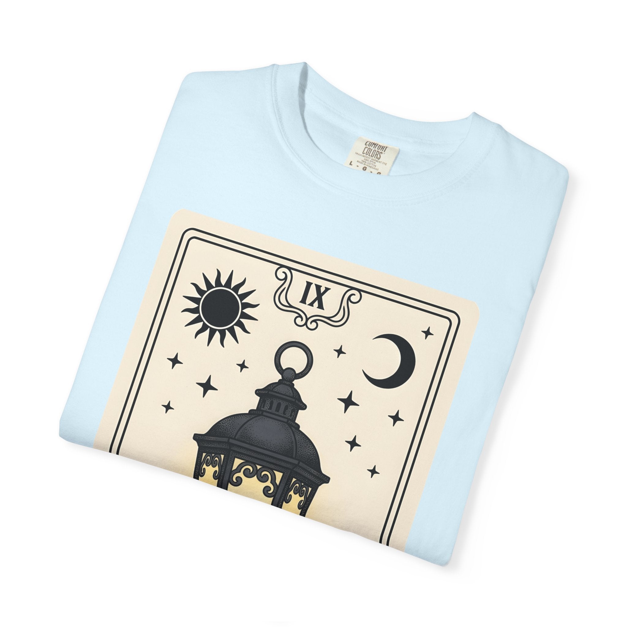 Tarot Card Lantern Shirt Boho Chic Wedding Gift Women Mystical Tee Lantern T-Shirt Bohemian Enthusiast Esoteric Tshirt Bridal Graphic